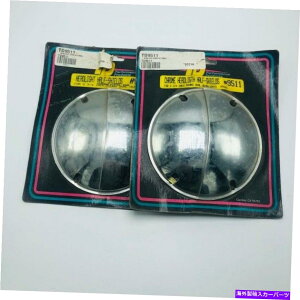 Headlight Covers 2-gX_bv9511wbhCgn[tV[hB 5-3/4C`BEhN[V 2 - Transdapt 9511 Headlight Half Shields; 5-3/4 In. Round-Chrome NEW