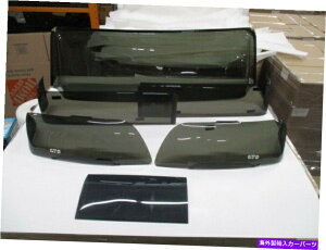 Headlight Covers 87-93�t�H�[�h�}�X�^���O�w�b�h���C�g�e�[�����C�g���[�t�l�^�o��GTS�u���b�N�A�E�g�J�o�[�V���� 87 - 93 FORD MUSTANG HEAD LIGHT TAIL LIGHT ROOF SPOILER GTS BLACKOUTS COVERS NEW�y���s�A���i�z