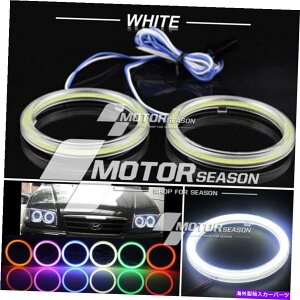 Headlight Covers 2x100mmRuLEDGWFACYn[OwbhCgDRLouv +Jo[ 2X 100mm White COB LED Angel Eyes Halo Ring Headlight DRL Bulb Lamps + Cover