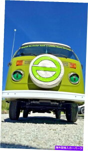 Headlight Covers �t�H���N�X���[�Q���r�[�g���o�X�R���r�T���o���@�i�S���g�����X�|�[�^�[�w�b�h���C�g�͗΂��J�o�[���Ă��܂��B Volkswagen Beetle Bus Kombi Samba Vanagon Transporter Headlights Covers GREEN ..