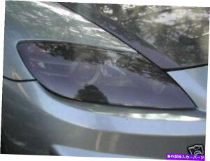 Headlight Covers 04-08̃}c_rx8X[NwbhCgvX`gJo[X[NI[o[C FOR 04-08 MAZDA RX8 SMOKE HEAD LIGHT PRECUT TINT COVER SMOKED OVERLAYS