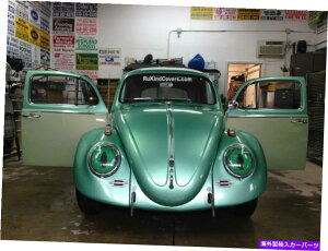 Headlight Covers �t�H���N�X���[�Q���r�[�g���o�X�R���r�T���o���@�i�S���g�����X�|�[�^�[�w�b�h���C�g�J�o�[�O���[�� Volkswagen Beetle Bus Kombi Samba Vanagon Transporter Headlights Covers GREEN�y���s�A���i