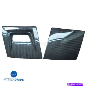 Headlight Covers J[{t@Co[NACAVOxgwbhCǵAMazda RX-7 86RX7iFC3SjJo[Ă܂ Carbon Fiber NACA Single Vent Headlight Covers RX7 (FC3S) For Mazda RX-7 86