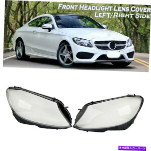 Headlight Covers �����Z�f�X�x���cC�N���XC200 C260L 280 14-2017�w�b�h���C�g�J�o�[�N���A�����YL+R For Mercedes Benz C-class C200 C260L 280 14-2017 Headlight Cover Clear Lens L+R