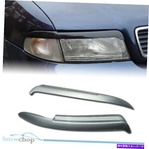 Headlight Covers AEfBA4 B5܂ԂуwbhCgJo[S4ɃtBbgh Painted Fit For Audi A4 B5 Eyelids Eyebrow Headlight Cover S4