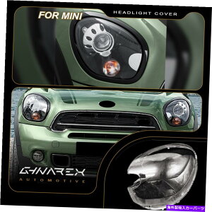 Headlight Covers ~jJg[}iR60j2011-2016wbhCgYJo[+E For Mini Countryman (R60) 2011-2016 Headlight Lens Replacement Cover LEFT+RIGHT