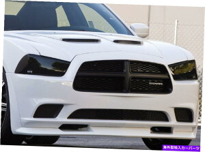 Headlight Covers 11-14[dGTSANX[NwbhCgtHOhCrOCgJo[4PCZbg Fits 11-14 Charger GTS Acrylic Smoke Headlight Fog Driving Light Covers 4pc Set