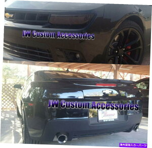 Headlight Covers tBbg14-15V{[J}GTSX[NANwbhCge[CgJo[4PCZbg Fits 14-15 Chevrolet Camaro GTS Smoke Acrylic Headlight Taillight Covers 4pc Set