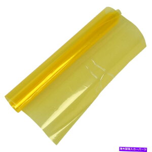 Headlight Covers �C�G���[�J�[�e�[���t�H�O���C�g�J���[�t�B�����w�b�h���C�g�e�B���g�t�B�����J�o�[30x60cm Yellow Car Tail Fog light color Film Headlight Tint Film Cover 30x60cm�y���s�A���i�z