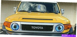 Headlight Covers g^FJN[U[u[ACYwbhCgJo[rukindcovers͎ĂKv܂I 2̃Zbg Toyota FJ cruiser BLUE eyes headlight covers RuKindCovers Must have! set of 2