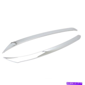 Headlight Covers ���YRogue X-Trail T32 2014-2016�t�����g�w�b�h���C�g�����v�̂܂Ԃ��J�o�[�g���� For Nissan Rogue X-trail T32 2014-2016 Front Headlight Lamp Eyelids Cover Trim�y���s�A���i�z