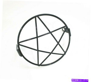 Headlight Covers 6.5'Motorcyclegre[WwbhCg^bVOveN^[K[hJo[ 6.5''Motorcycle Retro Vintage Headlight Metal Mesh Grill Protector Guard Cover