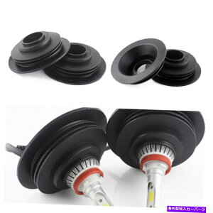 Headlight Covers HID LEDϊLbgC6ouV[LbvH1 H4 H7 H11p2xwbhCg_XgJo[ 2X Headlight Dust Cover for HID LED Conversion Kit C6 Bulb Seal Cap H1 H4 H7 H11