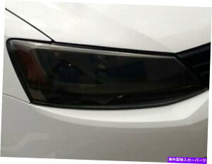 Headlight Covers 11-18̃tHNX[QWFb^X[NwbhCgvX`gJo[X[NI[o[C FOR 11-18 VOLKSWAGEN JETTA SMOKE HEAD LIGHT PRECUT TINT COVER SMOKED OVERLAYS