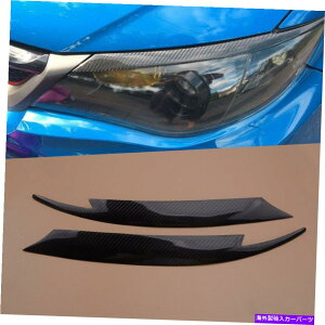 Headlight Covers wbhCgACbhJo[тɓK Headlight Eye Lid Cover Eyebrows Fit For Subaru Impreza WRX STi X 10th GRB 08-11