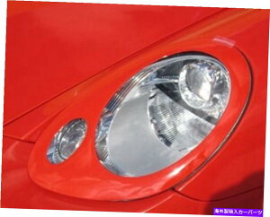 Headlight Covers |VF05-08{NX^[PC}987wbhCgJo[܂Ԃ1yA For Porsche 05-08 Boxster Cayman 987 Headlight Covers Eyelids Eyebrows 1 pair