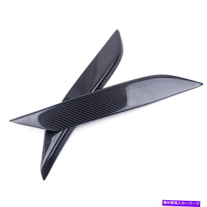 Headlight Covers yAAJ[{t@Co[wbhCgACu[ACbhJo[͓Y350Z Z33 JNɓKĂ܂ Pair Real Carbon Fiber Headlight Eyebrow Eyelid Cover Fit For Nissan 350Z Z33 jn