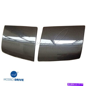 Headlight Covers fhCuJ[{t@Co[OERwbhCgJo[̓Y240SX 89-94 ModeloDrive Carbon Fiber OER Headlight Covers For Nissan 240SX 89-94
