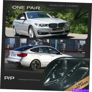 Headlight Covers BMW 3V[YGT F34 2013-2016wbhCgYJo[̌+E For BMW 3 Series GT F34 2013-2016 Headlight Lens Cover Replacement LEFT+RIGHT