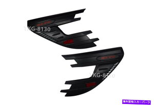 Headlight Covers g^nCbNXHsbNAbv2015-2017̃ubNTChwbhCgJo[g̎gp BLACK SIDE HEADLIGHTS COVER TRIM Use For TOYOTA HILUX REVO PICKUP 2015 - 2017