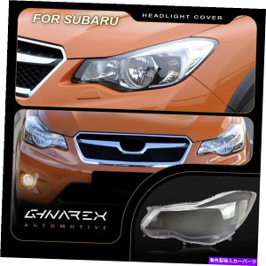 Headlight Covers Subaru Subaru XV 2012-2015ヘッドライトレンズ交換用カバー左+右 For Subaru Subaru XV 2012-2015 Headlight Lens Replacement Cover LEFT+RIGHT
