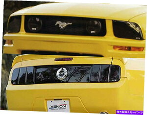 Headlight Covers K05-09}X^OGT GTSANX[NwbhCgtHOCge[CgJo[7pc Fits 05-09 Mustang GT GTS Acrylic Smoke Headlight Fog Light Taillight Covers 7pc