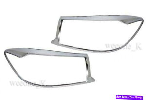 Headlight Covers Toyota Fortuner 2009 2010̃NwbhCgJo[g̎gp CHROME HEADLIGHT COVER TRIM USE FOR TOYOTA FORTUNER 2009 2010 2011