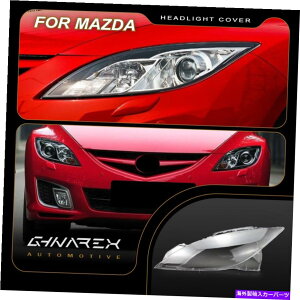 Headlight Covers }c_6iAeUjiGH1j2009-2015wbhCgYJo[+E For Mazda 6 (Atenza) (GH1) 2009-2015 Headlight Lens Replacement Cover LEFT+RIGHT