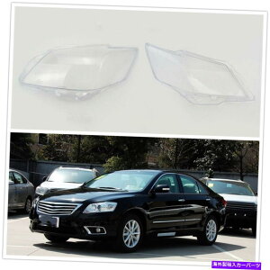 Headlight Covers 2x�w�b�h���C�g�t�����g�����v�����Y�J�o�[�g���^�J����2009-2011�N���A 2x Headlight Front Lamp Lens Cover Replacement For Toyota Camry 2009-2011 Clear�y���s�A���i�z