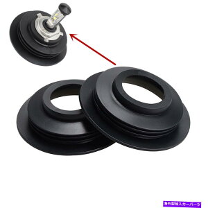Headlight Covers 2{jo[TSnEWOJ[dV[Lbv_XgJo[LED HIDwbhCg 2X Universal Rubber Housing Car Bulb Seal Cap Dust Cover for LED HID Headlight