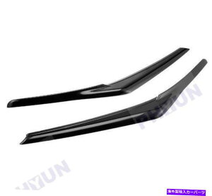 Headlight Covers 2018-2019̃g^Ĵ鍕wbhCĝ܂ԂACbhACubhJo[ FOR 2018-2019 TOYOTA CAMRY GLOSSY BLACK HEADLIGHT EYELID EYE LID COVER EYEBROWS