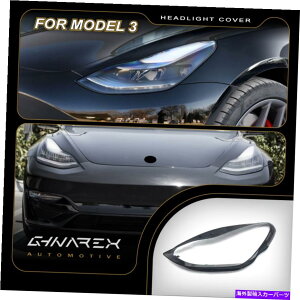 Headlight Covers eXf3 2019-AbvwbhCgYpJo[+E For Tesla Model 3 2019-up Headlight Lens Replacement Cover LEFT+RIGHT