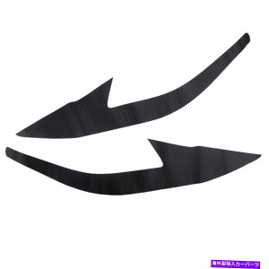 Headlight Covers �J�[�{���t�@�C�o�[�X�^�C���̃w�b�h���C�g�A�C���b�h�J�o�[���͓��Y�A���e�B�}16-18�ɂ҂�����ł� Carbon Fiber Style Headlight Eye Lid Cover Eyebrows Fit For Nissan Altima 16-18�y���s�A���i�z