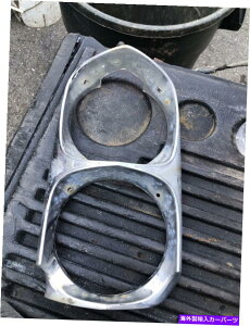 Headlight Covers 1966|eBAbNGTO GMwbhCgx[9782752 OEM 1966 Pontiac GTO GM Headlight Bezel 9782752 OEM