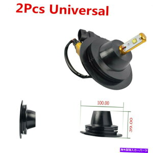 Headlight Covers 2PCSjo[T100mmJ[wbhCgo[_XgV[Jo[LED HIDLZmdp 2Pcs Universal 100mm Car Headlight Rubber Dust Seal Cover For LED HID Xenon Bulb