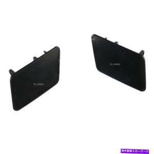 Headlight Covers �y�A�̍��E�t�����g�o���p�[�w�b�h���C�g����@�J�o�[�J�o�[�W���K�[XJ XJR 14-15 Pair Left Right Front Bumper Headlight Washer Cover Cap For Jaguar XJ XJR 14-15�y���s�A���i�z