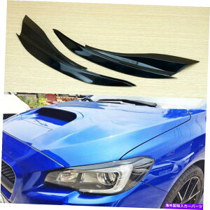Headlight Covers hĂȂ2015-2018tgACbhACu[wbhCgJo[WRX STI for subaru Unpainted 2015-2018 Front Eyelids Eyebrow Headlight Covers WRX STI For SUBARU