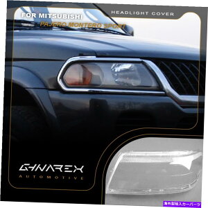 Headlight Covers OHpWF2000-2004wbhCgYpJo[+E For Mitsubishi Pajero 2000-2004 Headlight Lens Replacement Cover LEFT+RIGHT