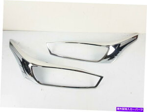 Headlight Covers g^X2014-2016NtgwbhCgvyAJo[g FOR TOYOTA YARIS 2014-2016 CHROME FRONT HEADLIGHT LAMP PAIR COVER TRIM