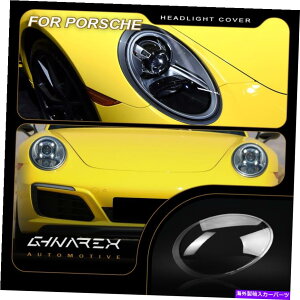 Headlight Covers |VF911^K4 2016-2018wbhCgYJo[+E For Porsche 911 Targa 4 2016-2018 Headlight Lens Replacement Cover LEFT+RIGHT