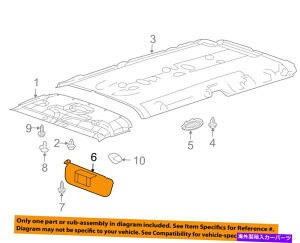 �o�O�V�[���h Ford OEM 09-14 E-350 Super Duty Sunvisor-Sun Visor Right 9C2Z1604104BB FORD OEM 09-14 E-350 Super Duty Sunvisor-Sun Visor Right 9C2Z1604104BB�y���s�A���i�z