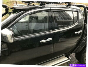 oOV[h OHL200ggsbNAbv2007-2014̃EBhEoCU[CVCK[h Window Visor Rain WEATHER GUARD FOR MITSUBISHI L200 TRITON PICKUP 2007-2014
