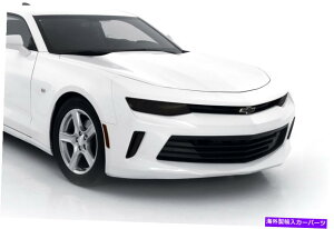 oOV[h GTS GT0281SX[NwbhCgJo[2016-2018J}ɓK GTS GT0281S Smoke Headlight Cover Fits 2016-2018 Camaro