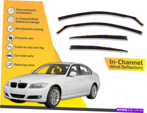 oOV[h `l͔̕d@BMW E90 3V[Y4hA2005-2013 4PC̃CK[h In channel wind deflectors rain guards for BMW E90 3-Series 4 door 2005-2013 4pc