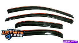 バグシールド Auto Ventshade 194262 Ventvisor In-Channel Deflector 4 PC 2014-2018 Mazda 3向け Auto Ventshade 194262 Ventvisor In-Channel Deflector 4 pc for 2014-2018 Mazda 3