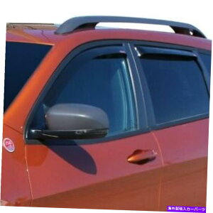 oOV[h 14-18W[v`FL[72-51497̃`l͔d4pc̃EFXeBEFCh Westin Wade In Channel Wind Deflector 4pc Smoke For 14-18 Jeep Cherokee 72-51497