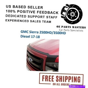 oOV[h AVStbV}Egt[hveN^[GMC Sierra 2500HD/3500HDfB[[17-18ɓK܂ - AVS Flush Mount Hood Protector Fits GMC Sierra 2500HD/3500HD Diesel 17-18-