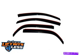 バグシールド 2006 - 09年のポンティアック急流のためのAuto Ventshad Auto Ventshade 194319 Ventvisor In-Channel Deflector for 2006-09 Pontiac Torrent