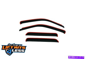 バグシールド Auto Ventshade 194655 Ventvisor 2007-11 Honda CR-V用のチャネルインチャネルデフレクター4 PC Auto Ventshade 194655 Ventvisor In-Channel Deflector 4 pc for 2007-11 Honda CR-V