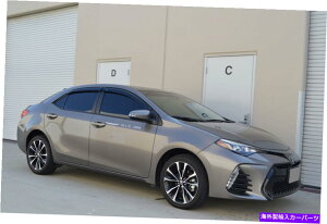 oOV[h HIC USA 2013?2018J[Z_TChEBhEoCU[xgVF[hftN^[ HIC USA 2013 to 2018 Corolla sedan side window visor vent shade deflector